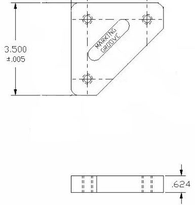 Triangle Side Blade (2 req) #1506